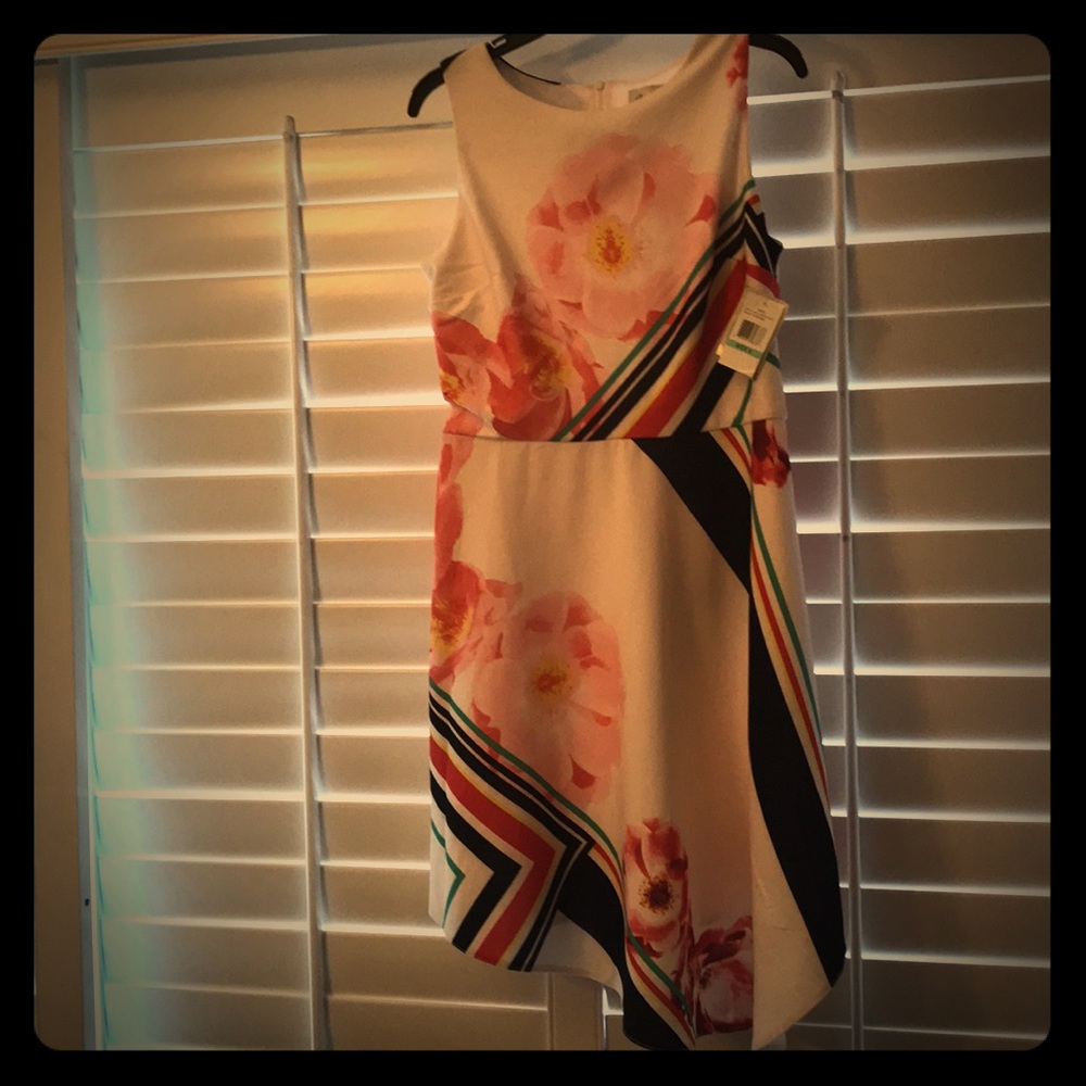 Spring/summer floral dress